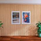 Kit 13 Placas Painel Ripado Wpc Interno Wave Várias Cores 2 9