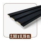 Kit 13 Placas Painel Ripado Wpc Interno Wide Várias Cores 2 9