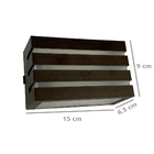 Kit 14 Arandela Frizzy Policarbonato Marrom