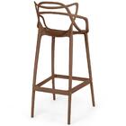 Kit 14 Banquetas Allegra Com Encosto Design Cozinha/bancada -