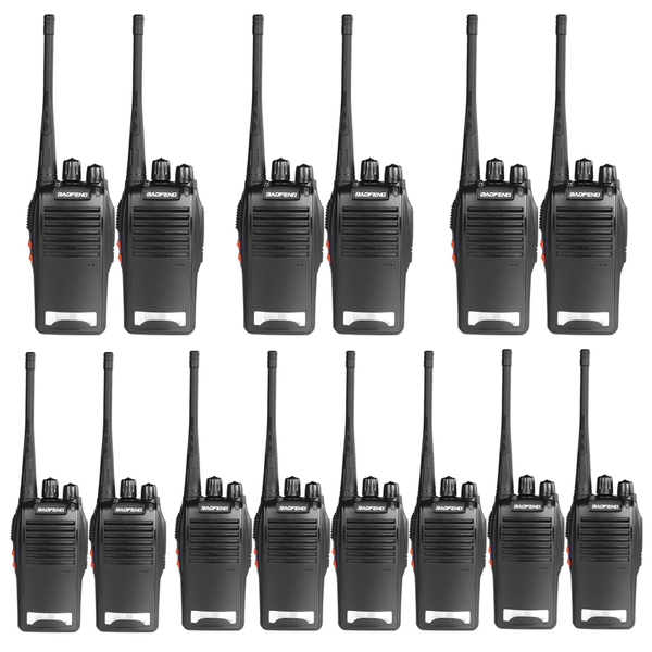 Kit 14 Walkie Talkies Baofeng Bf-777s 16 Canais Alcance 12km