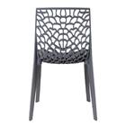 Kit - 14 X Cadeiras Gruvyer - Cinza Escuro