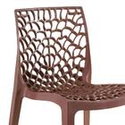 Kit - 14 X Cadeiras Gruvyer - Marrom