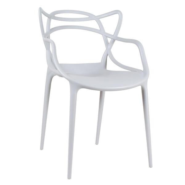 Kit - 14 X Cadeiras Masters Allegra - Cinza Claro