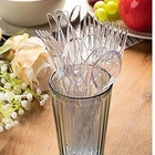 Kit 150 Talheres Plástico Cristal - Resistente Reforçado Talh