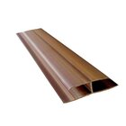 Kit 150m De Emenda Rígida Pvc Perfil H 4,5cmx3m   Imbuia