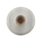 Kit 15  Plafon Redondo Com Bocal Porcelana Branco - Plaslumi