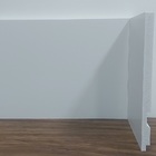 Kit 15 Barras Rodapé De Poliestireno 15cm De Altura Liso Bran