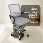 Kit 15 Cadeiras De Escritório Begonia Tela Mesh Ergonômico -