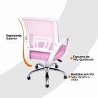 Kit 15 Cadeiras De Escritório Begonia Tela Mesh Ergonômico -