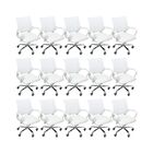 Kit 15 Cadeiras De Escritório Begonia Tela Mesh Ergonômico -