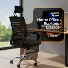 Kit 15 Cadeiras De Escritório Secretaria Diretor Roma Ergonôm