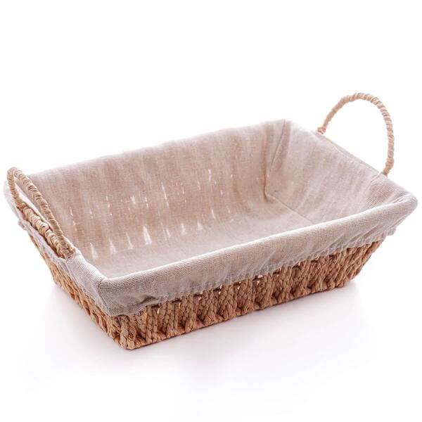 Kit 15 Cestas Para Servir Pães 29x19x12cm Restaurantes Forro