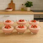 Kit 15 Cumbucas Plásticas 750ml Bowls Coza Incolor Sobremesas