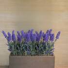 Kit 15 Flores De Lavanda Artificiais Para Enfeitar Canteiros