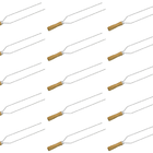 Kit 15 Mini Espeto Duplo Churrasco 39 Cm Espetinho Matrinox