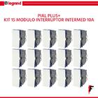 Kit 15 Modulo Interruptor Intermediario 10a Bco Pial Plus+