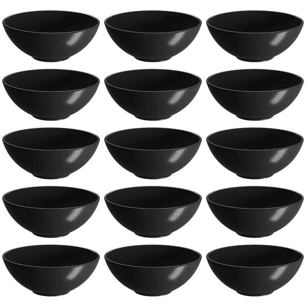 Kit 15 Molheiras 120ml Ramequins Coza Redondo Plástico Bowls