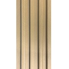 Kit 15 Painel Ripado Prime Madeira Pvc Maranta Cerrado 2,9m X