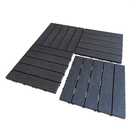 Kit 15 Piso Decks Madeira Plástico Encaixe Modular Piscina Sa