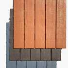 Kit 15 Pisos Decks Madeira Plástico Encaixe Modular Piscina S