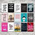 Kit 15 Placas 20x30 Decorativas No Mdf Adesivada Modelo 3