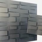 Kit 15 Placas 3d Adesiva Revestimento Alevante Black 3,75m