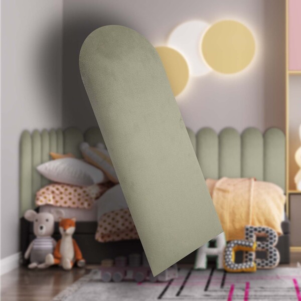 Kit 15 Placas Cabeceira Nuvem Estofada Para Cama Box - Módulo