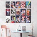 Kit 15 Placas Decorativas Bandas K Pop M2