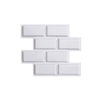 Kit 15 Placas Pvc 3d Revestimento De Parede Decorativa Tijoli