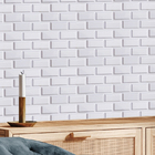 Kit 15 Placas Pvc 3d Revestimento De Parede Decorativa Tijoli