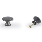 Kit 15 Puxador Ponto Redondo Para Móveis Gaveta Armario - Pra