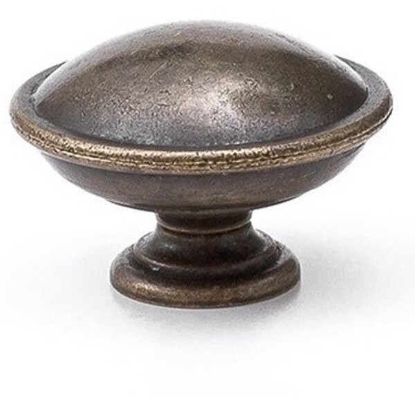 Kit 15 Puxadores Puxador Redondo Para Armario - Ouro Velho