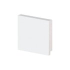 Kit 15 Rodapés De Poliestireno Arquitech 50007 Liso 7cm 2,40m