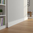 Kit 15 Rodapés De Poliestireno Arquitech 51007 Frisado 7cm 2,