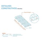 Kit 15 Telhas Plan Pvc 3,30x0,88 6 Ondas Afort Terracota