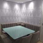 Kit 16  placas em pvc poliestireno revestimento 3d teto e par