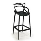 Kit 16 Banquetas Allegra Com Encosto Design Cozinha/bancada -