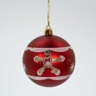 Kit 16 Bolas Enfeite Natalino Árvore Natal Vermelho Branco