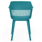 Kit 16 Cadeiras De Jantar Estofada Marcela - Turquesa