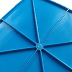 Kit 16 Pçs Piso Tátil Alerta Pvc 25x25 Argamassado Azul