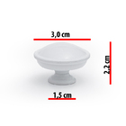 Kit 16 Puxador Ponta Para Moveis Puxadores De Gaveta Porta -