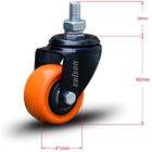 Kit 16 Rodízio Linha Black Parafuso 3/8" 41mm 8 Com Freio 8 S