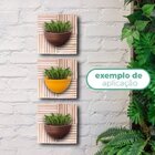 Kit 16 Unidades Decks De Madeira Modular 30x30 Cm Sacada E Va