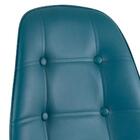 Kit - 16 X Cadeiras Estofadas Eames Eiffel Botonê - Base De M