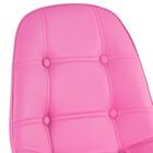 Kit - 16 X Cadeiras Estofadas Eames Eiffel Botonê - Base De M