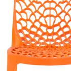 Kit - 16 X Cadeiras Gruvyer - Laranja