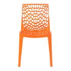 Kit - 16 X Cadeiras Gruvyer - Laranja