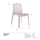 Kit - 16 X Cadeiras Gruvyer - Marrom