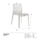 Kit - 16 X Cadeiras Gruvyer - Nude